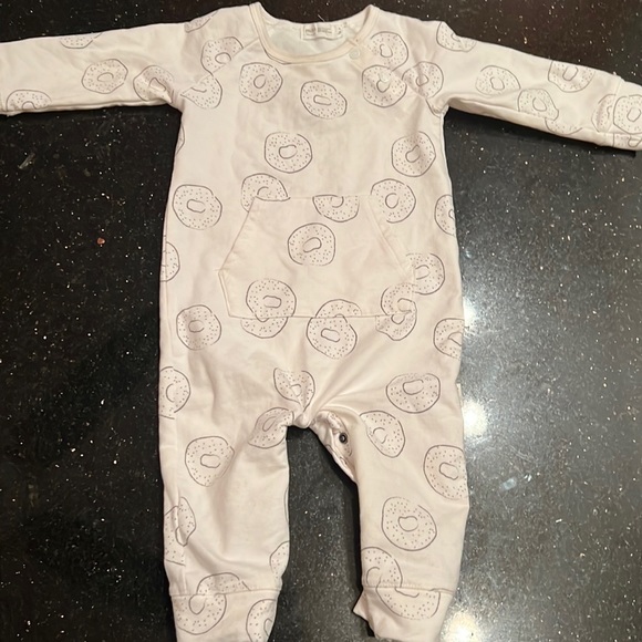 miles Other - Miles Baby One Piece Body Suit Donuts